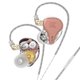 thumbnail image 4 of Seitruly Auriculares para teléfono móvil, auriculares deportivos con Control de línea de 3,5mm, auriculares para escuchar música, auriculares para Cables de audio/vídeo Oro rosado con micrófono, 4 of 6