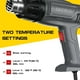 thumbnail image 3 of Pistola de calor DIAFIELD 1850 W de doble temperatura con 4 boquillas 250-500 L/min, 3 of 7