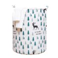 thumbnail image 2 of YAOMOBB Laundry Organizer Large Capacity Folding Laundry Basket Cartoon Pattern Sturdy Handle Cute Print, 2 of 7