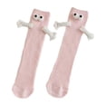 thumbnail image 3 of Calcetines de tubo medio unisex Yuyangstore Club Celebrity Toe rosa, 3 of 7