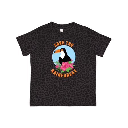 

Inktastic Save the Rainforest Toucan Illustration Gift Toddler Boy or Toddler Girl T-Shirt