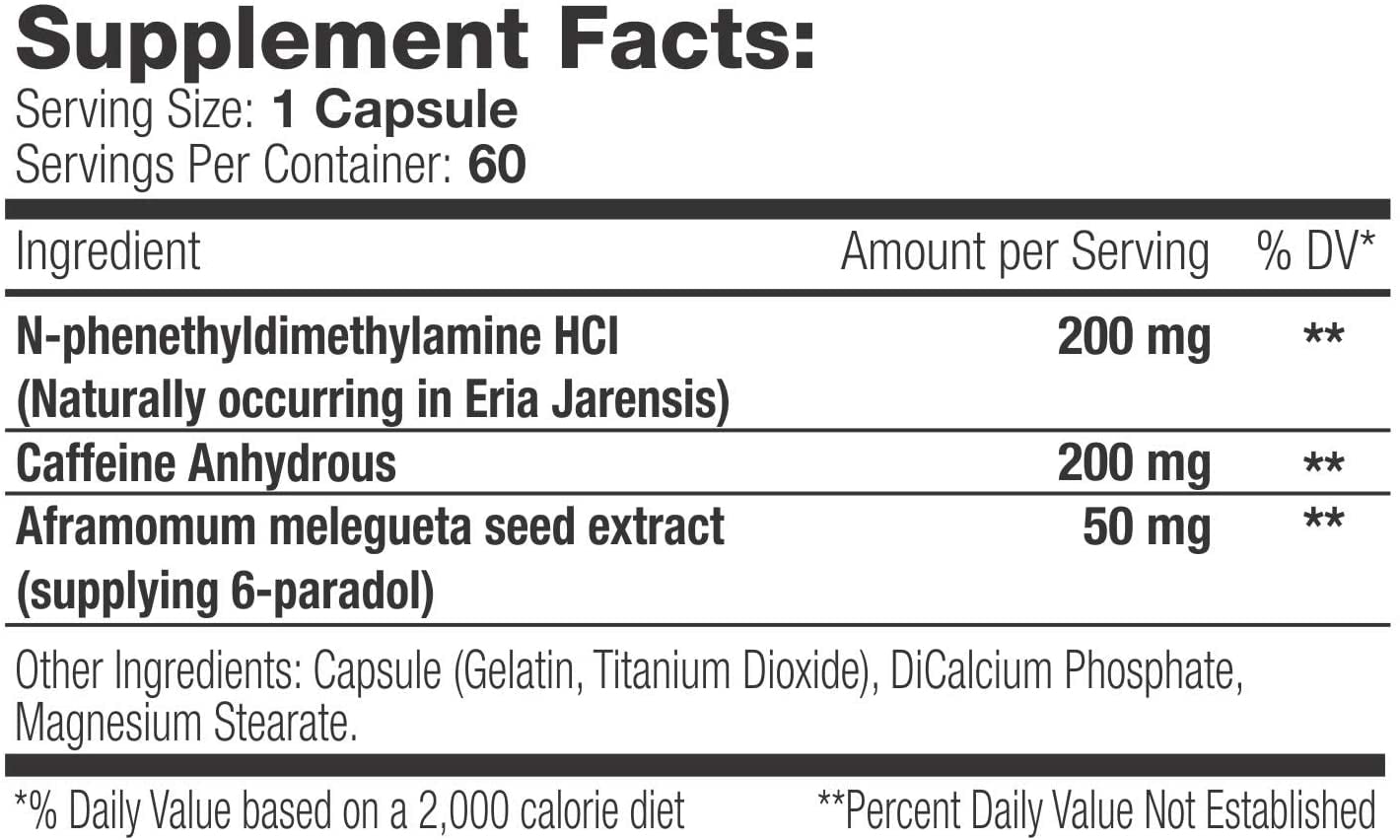 ECA Stack - Potent Energy Fat Loss Appetite Control Supplement