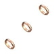 thumbnail image 2 of Anillo de Aleación Minnieouse para Mujeres y Hombres Oro Rosa Estilo Moderno Tamaño 10, 2 of 6