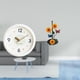 thumbnail image 2 of Reloj de pared,Reloj de pared decorativo,moderno y elegante.,Reloj de pared redondo silencioso y sin tictac,regalo,Soporte de papel higiénico,Porta toallas de papel con forma de girasol para, 2 of 8