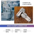 thumbnail image 4 of 2 Pcs N Type Male Clamp RG213 7D-FB RF Coaxial Connector, 4 of 5
