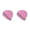 thumbnail image 4 of crativent Skull Caps for Men Reflective Liner Winter Beanie Thermal Multifunction Windproof Coldness for Protection Cycling Skiing Pink 2Set, 4 of 6