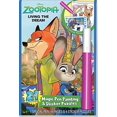 thumbnail image 1 of Disneys Zootopia Living the Dream Magic Pen & Sticker Puzzles, 1 of 1