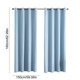 thumbnail image 3 of 1Pcs Blackouts Curtain Insulated Sunscreen Curtain Room Darkening Drapes No-Drill Window Coverings For BedroomBay Window Living Room Sunshade Curtain 59x63'', 3 of 6