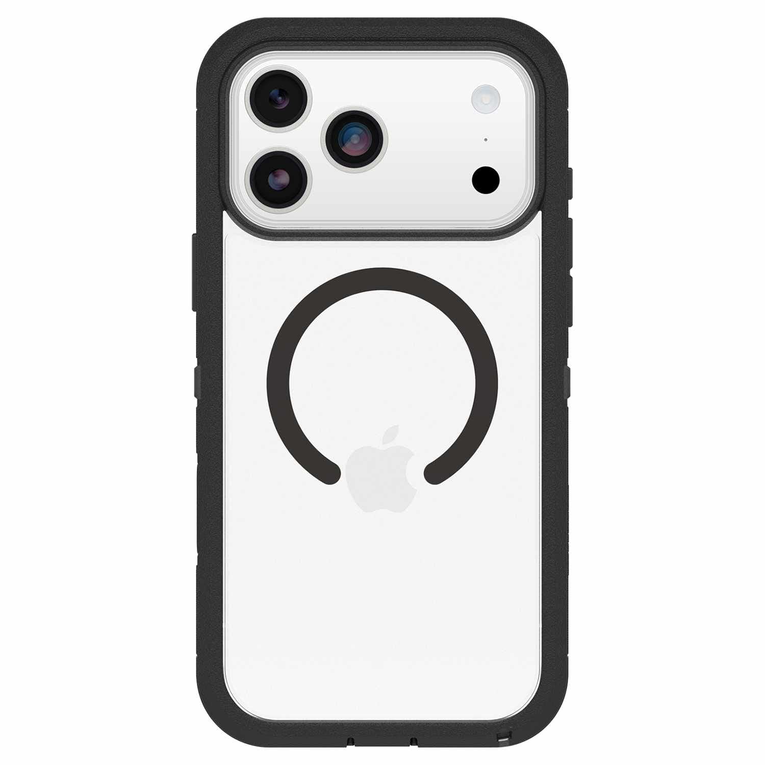 OtterBox Defender Pro XT Clear MagSafe Case w/Camera Control Dark Side (Black) for iPhone 17( Pro 6.3)