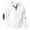 White, variant on CQONEPT Mens Corduroy Sweatshirts Henley Button Pullover Tops Dressy Casual Clothes Fashion Outdoor Tunic Tops White M