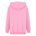 thumbnail image 4 of Xunlbb Hoodies for Women,Womens Fashion Casual Valentines Day Printing Long Sleeve Tops Hoodie Sweatshirts,Size S-3XL, 4 of 5