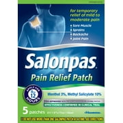 Salonpas Lidocaine Maximum Strength Pain Relieving GelPatch, 6 ct