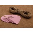 thumbnail image 1 of 100 Pcs Heart Shape Blank Cardstock Tags Bonbonniere Wedding Favor Gift Tag with Free Natural Jute Twine - Colors Available, 1 of 5