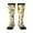 3 Black, variant on Monkeys and Pinealpples Pattern Women’s Knee High Crew Socks,Trouser Socks Comfortable, Breathable, Moisture-Wicking and Soft