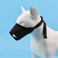 thumbnail image 2 of Muzzle for Dogs, Soft Muzzle for Dogs, Black Dog Mouth Guard with Quick Release Buckle, Small Dog Muzzle for Barking, Comfortable Dog Muzzle for Training and Outdoor Walks, 41, 2 of 3