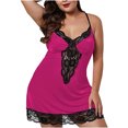 thumbnail image 2 of Ensemble de Pyjama Aguichant en Dentelle pour Femmes, 2 of 8