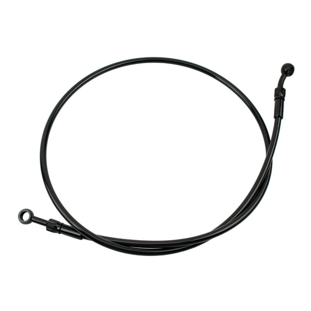 Pièces de Rechange de Réglage de Moto Tuyau de Frein Conduite de Frein en Acier Inoxydable Compatible avec VTT Pit Dirt Vélo de Rue 120 cm