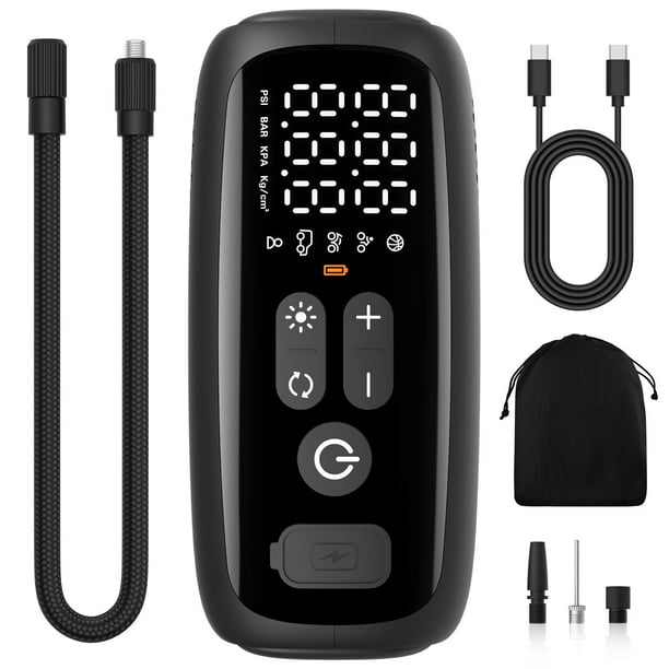 Compresor de aire portátil para inflar neumáticos PESEIL, 28 cilindros, 12 V