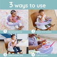 thumbnail image 2 of Infantino Music & Lights 3-in-1 Discovery Seat and Booster for Babies and Toddlers, 4-48 Months, Lavender, 2 of 10