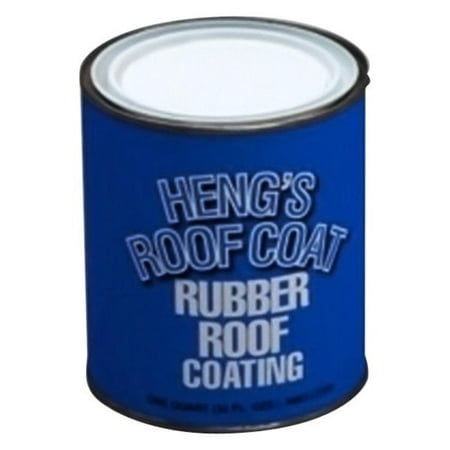 Hengs 46032 - 32 oz. Fibered EPDM Rubber White Roof Coating