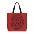 thumbnail image 1 of Balery Wine Bolsa de Mano para Mujeres con Cremallera, Bolsa de Gimnasio con Compartimentos, Bolsa para Laptop, Bolsa para Trabajo, 1 of 7