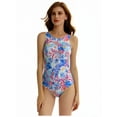 thumbnail image 5 of KXCFCYS One-piece Bikini Athletic Swimsuit for Women with Soft Cup Scoopback Swimwear Bathing Suit, 5 of 7