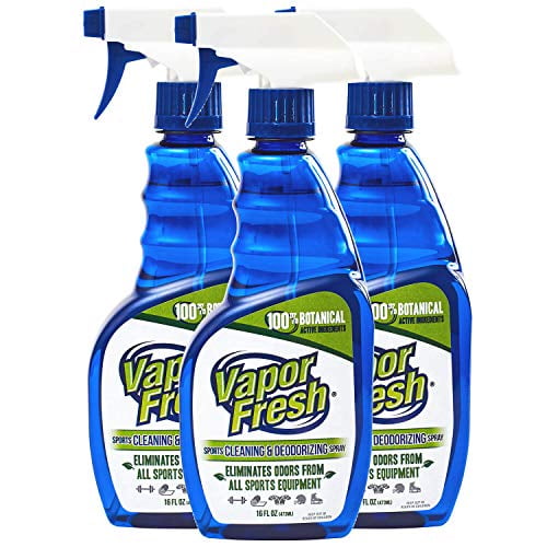 Vapor Fresh Natural Sports Cleaning And Deodorizing Spray For Gym Equipment Yoga Mats Boxing Gloves And Sports Pads 16 Ounces 3 Pack Walmart Com