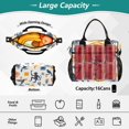 thumbnail image 2 of FORMRS Insulated Lunch Bag for Work School Unisex Large Capacity Cooler with Shoulder Strap, Playful Forest, 2 of 6