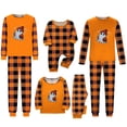 thumbnail image 3 of Pyjamas Assortis Tenues Familiales Assorties Mr.Boo Ghost Plaid Pjs Assortis pour un Style Familial Cohésif, 3 of 5