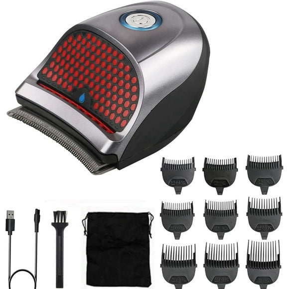 Geetian Quick Cut Hair Clipper with 9 Guide Combs, USB Rechargeable Cordless.