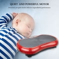 thumbnail image 4 of Preenex Body Vibration Platform Exercise Machine, Crazy Fit Fitness Vibrating Machine, Red, 4 of 10