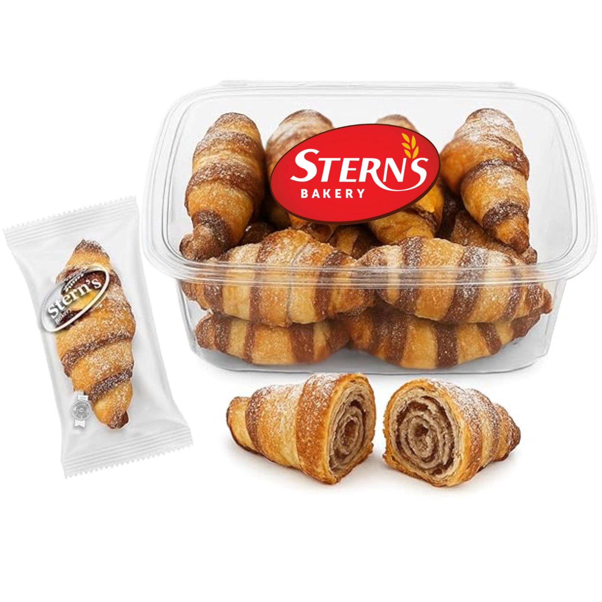 Sugar Free Pastries | Cinnamon Breakfast Pastries | Mini Croissants, Diabetic Friendly Snacks | Kosher, Dairy Free & Nut Free | 10 oz – Stern’s Bakery
