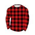 thumbnail image 4 of LIaqionyy Big and Tall Shirt for Men Christmas Crew Neck Fashions Tops Fall Basic Long Sleeve Outfits Clothes, 4 of 4