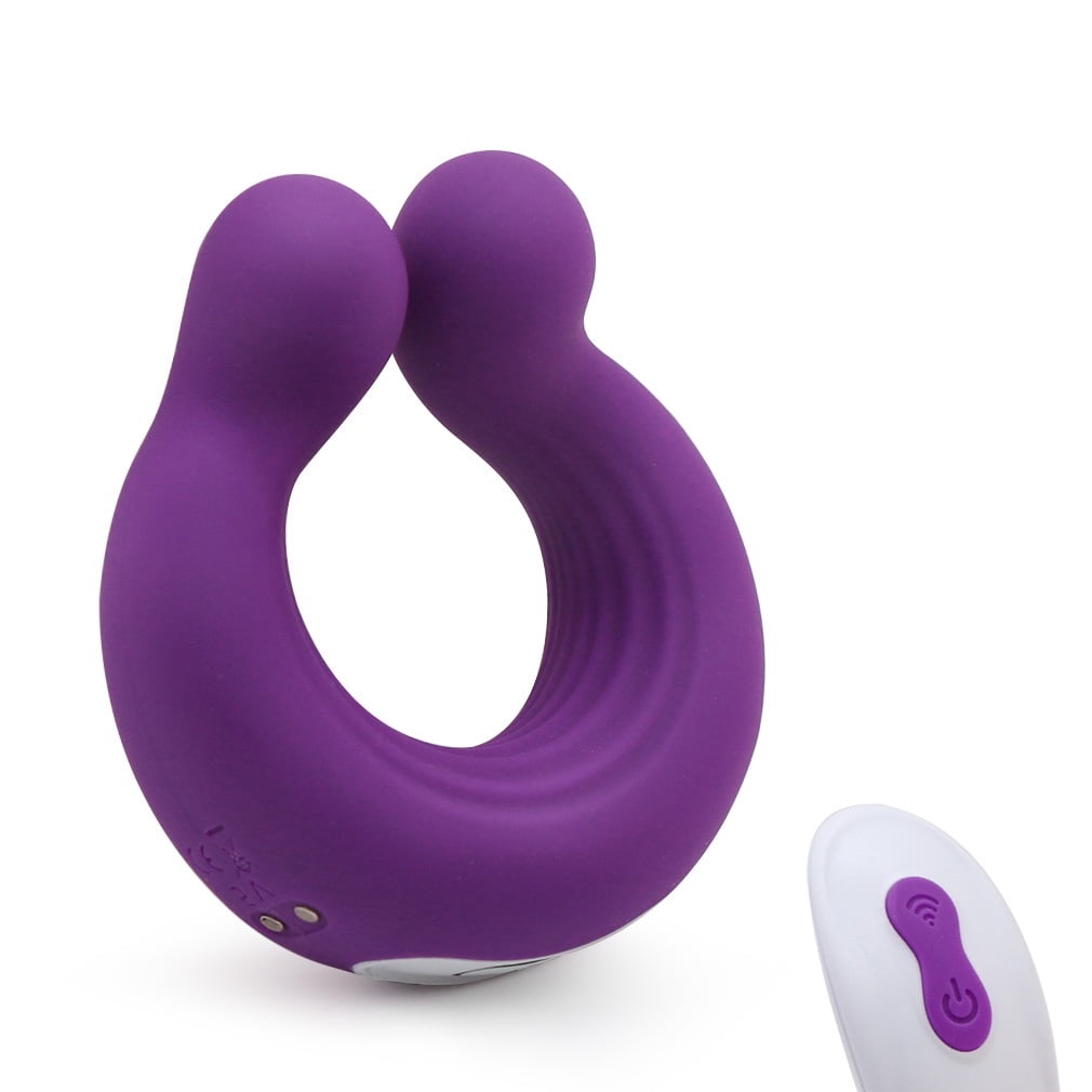 Vibrating Cock Ring Stay Hard Soft Stretchy Donut Cockrings Male Enhancement Cock Rings Penis Enhancing Sex Toy For Men Couples Sex Toys Mens Pleasure Purple picture