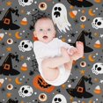 thumbnail image 6 of Halloween Blanket Flannel Blankets for Kids Adult Fun Flannel Throw Blanket Fluffy Blanket Halloween Soft Blanket for Party Cosplay Bed Sofa Couch, 6 of 6