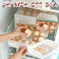 thumbnail image 1 of Ovzne Photo Storage Box Covered Storage Box 30Grids Eggs Storage Box Food Container Eggs Refrigerator Storage Box Household Thickened Storage Box On Clearance, 1 of 8
