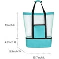 thumbnail image 4 of Sac de Plage Imperméable avec Compartiment pour Glacière - Sacs de Plage Imperméables et Anti-Sable pour Femmes, Sac de Piscine et Sac Fourre-Tout de Plage, 4 of 7