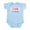 Sky Blue, variant on CafePress - Cradle Catholic Body Suit - Baby Light Bodysuit, Size Newborn - 24 Months