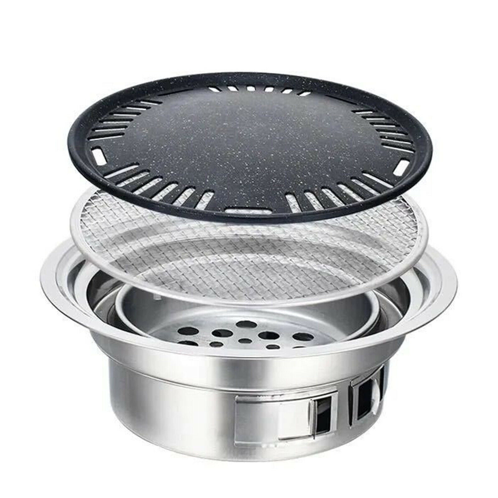RNAB0B76HQ2Z2 tissting smokeless grill charcoal grill korean barbecue grill  household portable mini charcoal stove bbq suitable for outdoor