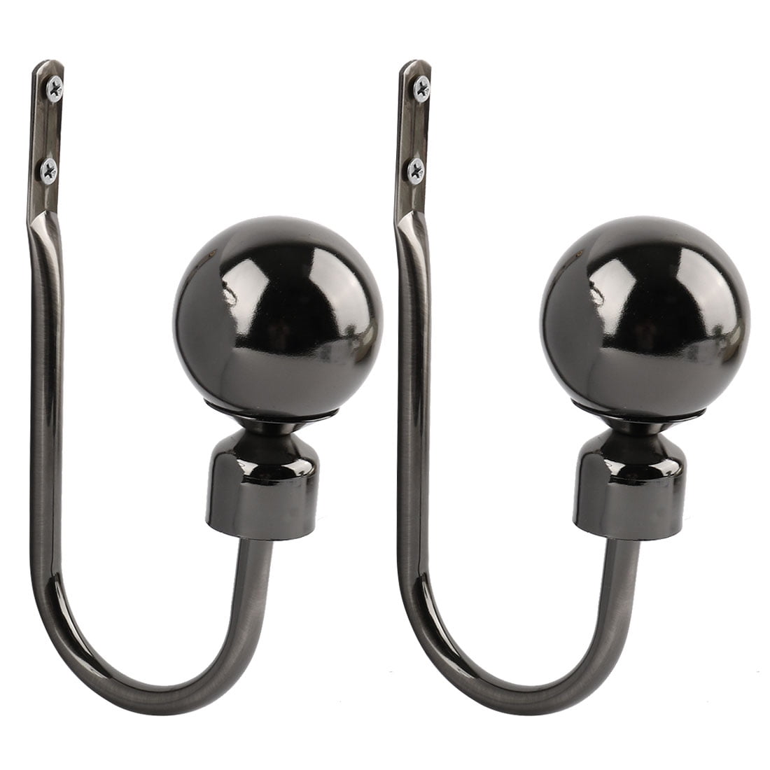 Metal Window Drapery Tie Backs Curtain Holdback Hold Backs Dark