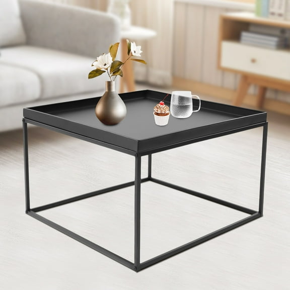 For Home Office Modern Square Coffee Table Elegant End/side Table Display Stand