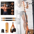 thumbnail image 3 of Pull-Up Assist System - Adjustable Horizontal Bar with Elastic Resistance Bands & Knee Rest - Home Gym Strength Training Equipment for Indoor Fitness Exercises, 3 of 9