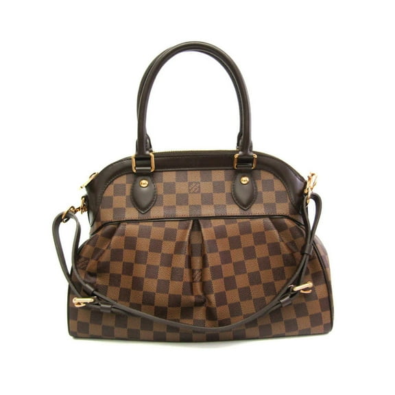 Pre-Owned Louis Vuitton Damier Trevi PM N51997 Women's Handbag,Shoulder Bag Ebene (Good)