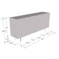 thumbnail image 3 of Net 02 63" Sideboard, 3 of 5