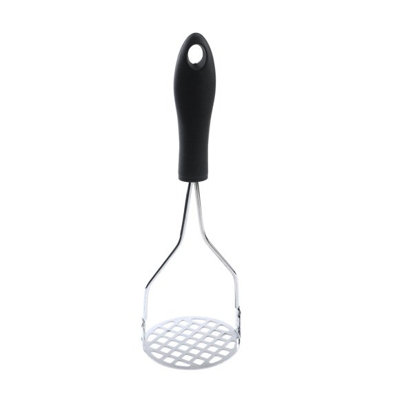 LC LICTOP Stainless Steel Potato Press Masher with Anti-Slip Handle Home Kitchen Tool Square Hole(Pack of 1)