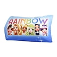 thumbnail image 3 of Rainbow High 4 Pieces Multicolor Plush Fabric Twin Bedding Sheet Set with Reversible Comforter for Kids, 3 of 9