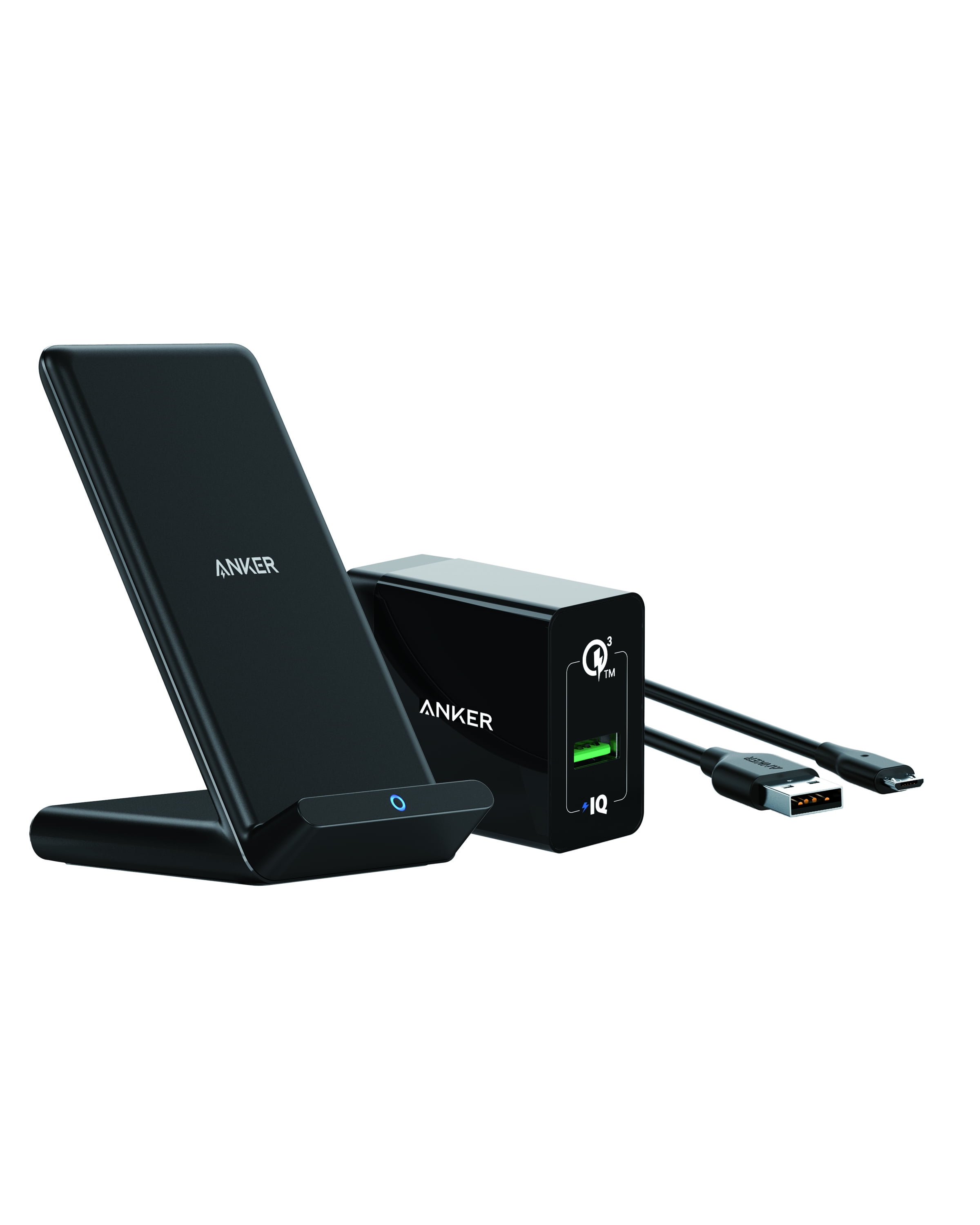 Anker PowerWave Stand with Charger, Black
