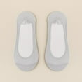 thumbnail image 2 of Ankle Socks - Women's Thin no Show Low Cut Liners Socks for Loafer Hidden Breathable non , Socks for Women,Color: Light Gray Size: One Size, 2 of 5