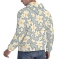 thumbnail image 3 of Hoodies for Men - abstract floral print Long Sleeve Comfrt Men'S Fashion Hoodies & Sweatshirts, Sweatshirts for Men Hoodies Pullover Clothing Clothes with Pouch, 3 of 7