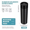 thumbnail image 2 of Termo Digital Inteligente De Acero Inoxidable 500ml 4 Pack, 2 of 7